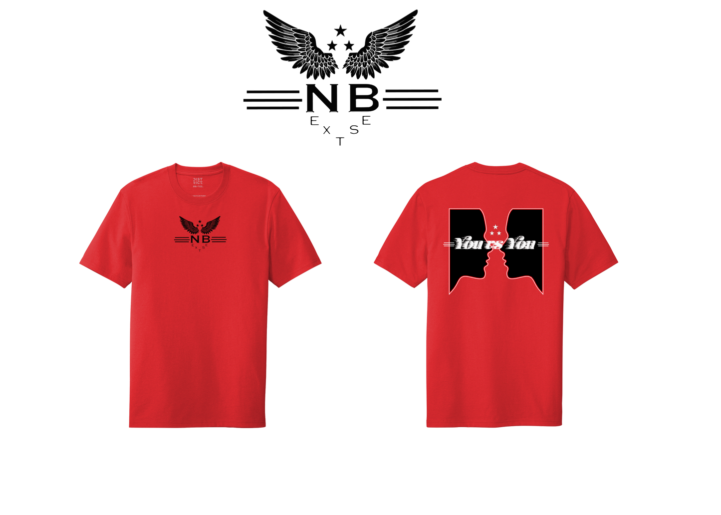 You vs. You Red & Black T-Shirt