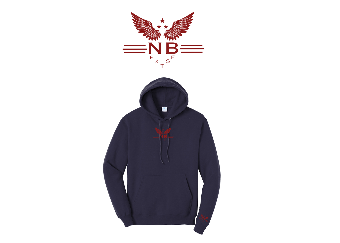 Navy Blue Next Best Hoodie