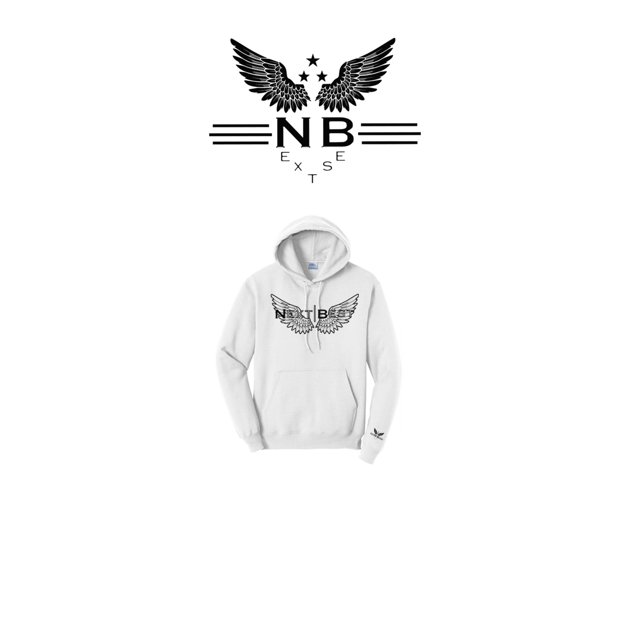 OG Next Best Hoodie (White)