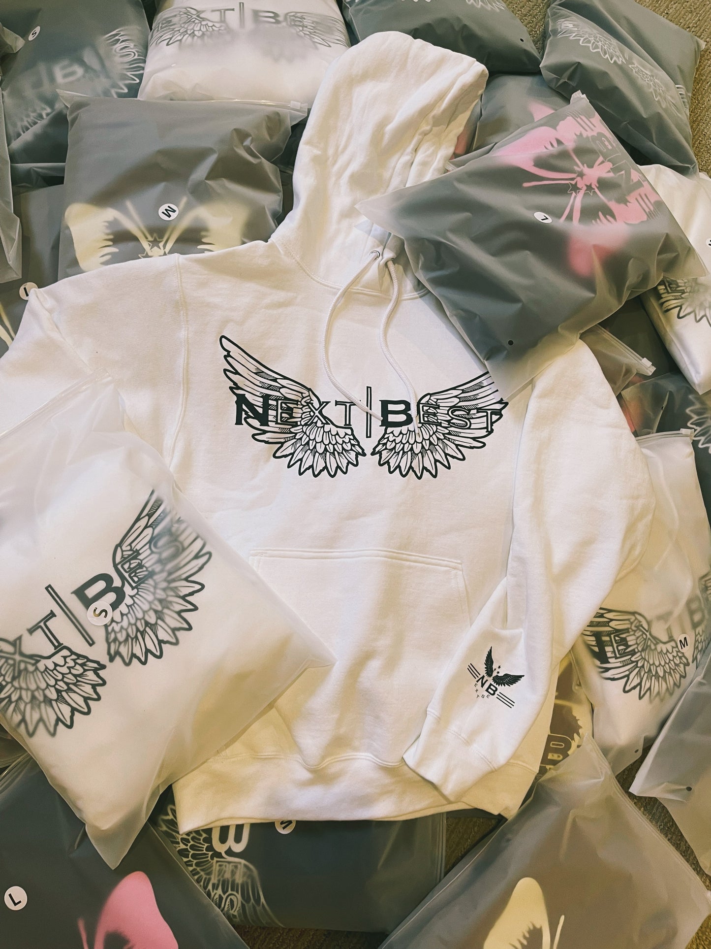 OG Next Best Hoodie (White)